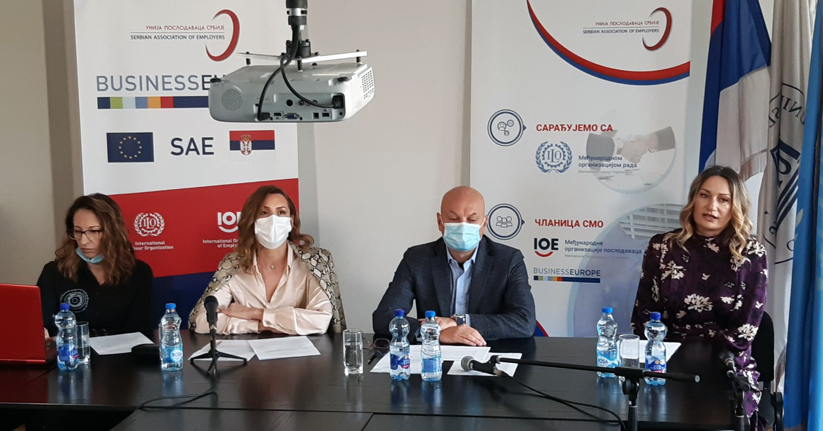 Unija poslodavaca Srbije - konferencija za medije 24.03.2021.